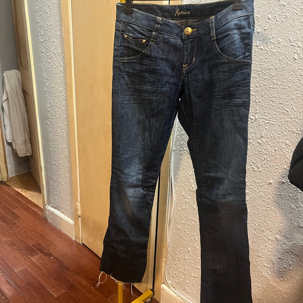 Guess by Marciano Dark Blue Boot Cut Jeans